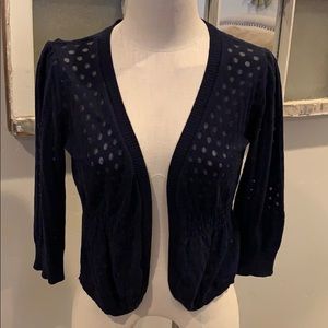 Madison Jules 3/4 sleeve Cardigan style sweater